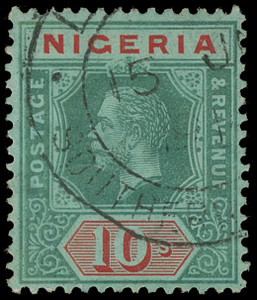 Nigeria Scott 17 Gibbons 11 Used Stamp (2)