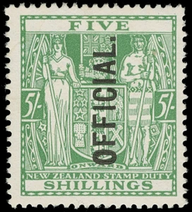 New Zealand Scott O57 Gibbons O113 Mint Stamp