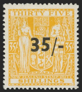 New Zealand Scott AR70 Gibbons F186 Mint Stamp (2)