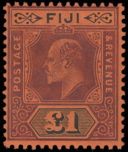 Fiji Scott 70A-78 Gibbons 116-124 Mint Set of Stamps