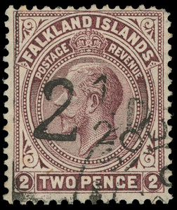 Falkland Islands Scott 52 Gibbons 115 Used Stamp