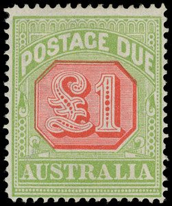 Australia Scott J49a Gibbons D87 Mint Stamp