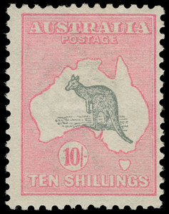 Australia Scott 13 Gibbons 14 Mint Stamp (1)