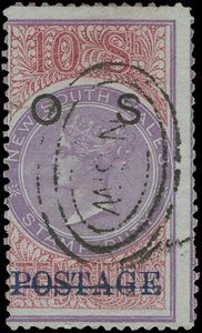 Australia / New South Wales Scott O21 Gibbons O36 Used Stamp