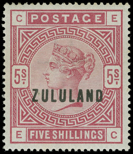 Zululand Scott 1-11 Gibbons 1-11 Mint Set of Stamps