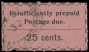 Zanzibar Scott J12-J17 Gibbons D18-D24 Used Set of Stamps