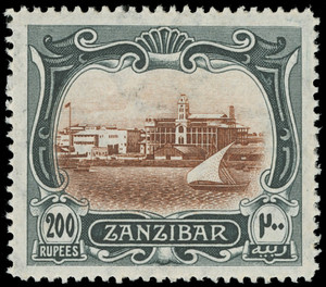 Zanzibar Scott 119 Gibbons 245 Never Hinged Stamp