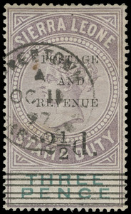 Sierra Leone Scott 50 Gibbons 57 Used Stamp