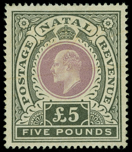 Natal Scott 98 Gibbons 144 Mint Stamp (1)