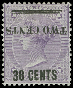 Mauritius Scott 87b Gibbons 120a Mint Stamp