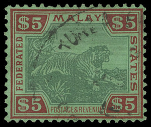 Malaya (Federated States) Scott 79 Gibbons 81 Used Stamp (2)
