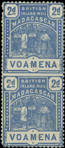 Madagascar Scott L8b Gibbons 57b Mint Stamp