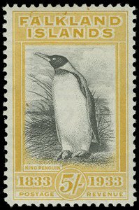 Falkland Islands Scott 74a Gibbons 136a Never Hinged Stamp