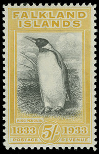 Falkland Islands Scott 74 Gibbons 136 Never Hinged Stamp (1)