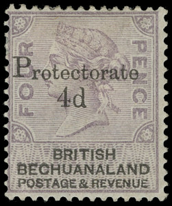 Bechuanaland Scott 64 Gibbons 44 Mint Stamp