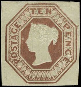 Great Britain Scott 6 Gibbons 57 Mint Stamp