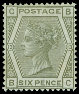 Great Britain Scott 62PV13 Gibbons 147PV13 Mint Stamp