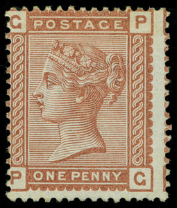 Great Britain Scott 79v Gibbons 166Wi Mint Stamp