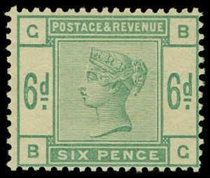 Great Britain Scott 105 Gibbons 194 Mint Stamp