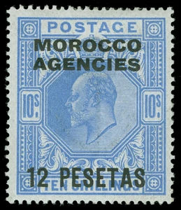 Great Britain Offices in Morocco Scott 45V Gibbons 125 Mint Stamp