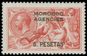 Great Britain Offices in Morocco Scott 56-57 Gibbons 136-138 Mint Set of Stamps