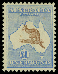 Australia Scott 56a Gibbons 44 Mint Stamp