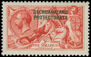 Bechuanaland Scott 92-93 Gibbons 83-84 Never Hinged Set of Stamps
