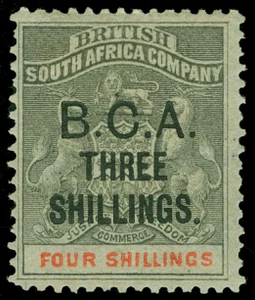 British Central Africa Scott 18-19 Gibbons 18-19 Mint Set of Stamps