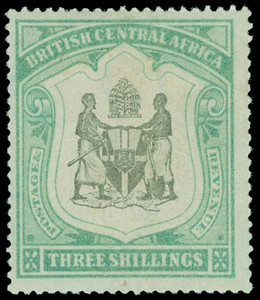 British Central Africa Scott 52 Gibbons 49 Never Hinged Stamp