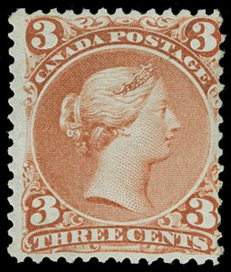 Canada Scott 25b Gibbons 49 Mint Stamp