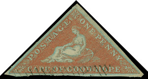 Cape of Good Hope Scott 1 Gibbons 3 Used Stamp (1)