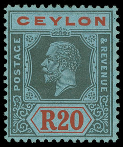 Ceylon Scott 225-247l Gibbons 338-357l Mint Set of Stamps