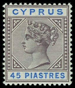 Cyprus Scott 28-37 Gibbons 40-49 Never Hinged Set of Stamps