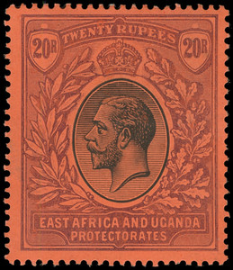 East Africa and Uganda Protectorate Scott 55 Gibbons 59 Mint Stamp