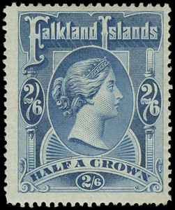 Falkland Islands Scott 20-21 Gibbons 41-42 Mint Set of Stamps (1)