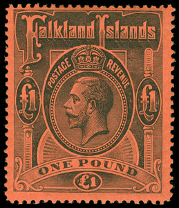 Falkland Islands Scott 30-40 Gibbons 60-69 Never Hinged Set of Stamps