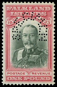 Falkland Islands Scott 65-76s Gibbons 127-138s Specimen Set of Stamps