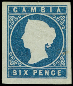 Gambia Scott 2a Gibbons 3 Superb Mint Stamp