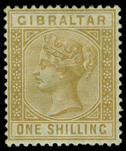 Gibraltar Scott 8-14 Gibbons 8-14 Mint Set of Stamps