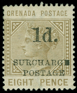 Grenada Scott J5 Gibbons D5 Mint Stamp