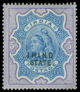 India / Jind Scott 61 Gibbons 35 Mint Stamp