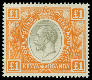 Kenya, Uganda and Tanganyika Scott 18-37 Gibbons 76-95 Mint Set of Stamps