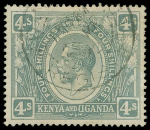 Kenya, Uganda and Tanganyika Scott 33v Gibbons 91w Used Stamp