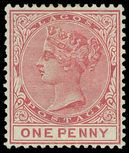 Lagos Scott 15v Gibbons 22w Mint Stamp