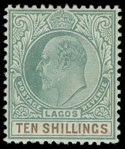Lagos Scott 50a-59a Gibbons 54a-63a Mint Set of Stamps