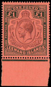 Leeward Islands Scott 61-83 Gibbons 58-80 Never Hinged Set of Stamps
