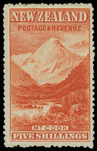 New Zealand Scott 120V3 Gibbons 329 Mint Stamp