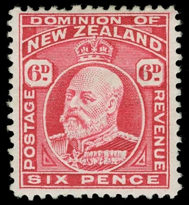 New Zealand Scott 133b-138b Gibbons 401-404 Mint Set of Stamps