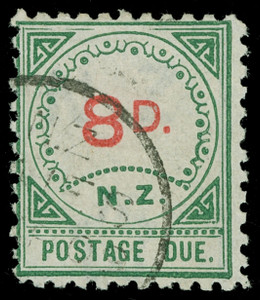 New Zealand Scott J8 Gibbons D2 Used Stamp