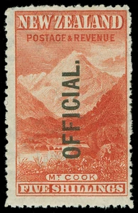 New Zealand Scott O30 Gibbons O67 Never Hinged Stamp